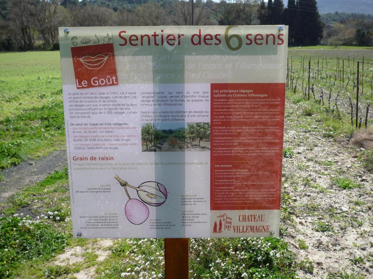 Chateau Villemagne Lagrasse Buitenkant foto